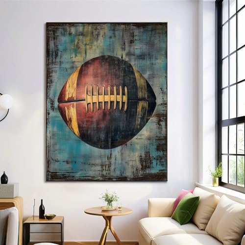 Art Toile Tableau ANALTIRCE Impressions Murales Passionnés Sport Décoration Salon 80x120 cm