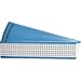 Brady WM-57-PK, 112240 Solid Numbers Wire Marker Card, (10 Packs of 25 pcs)