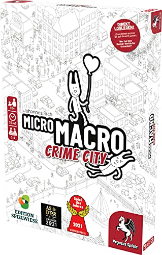 Pegasus/Spielwiese 59060G MicroMacro: Crime City (Edition Spielwiese) *Spiel des Jahres 2021* – Bild 5