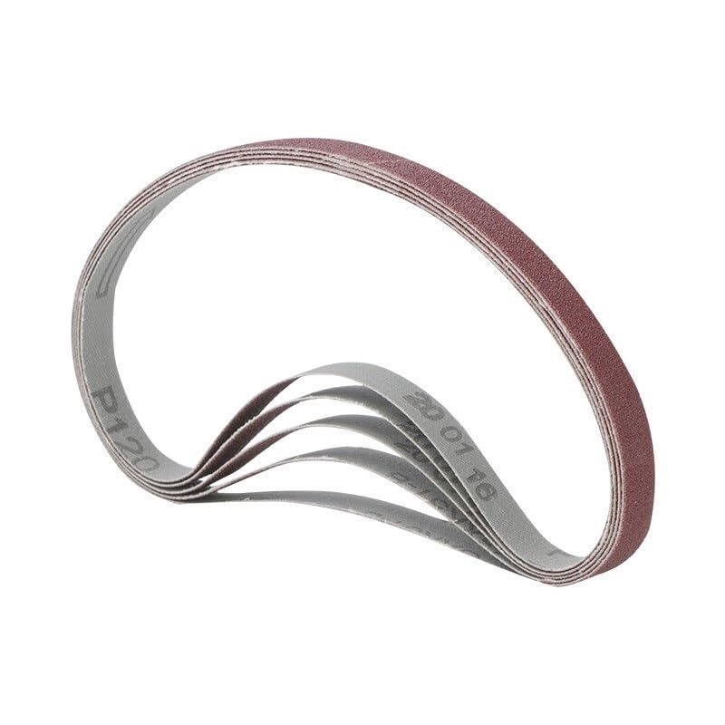 Paski ścierne, papier ścierny, 5 szt. 457x13mm Paski ścierne do szlifierek, papier ścierny, gradacja 40-120, paski narzędzi ściernych(5pcs 60grit)
