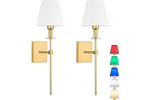 Farmhouse Battery Operated Wall Sconce