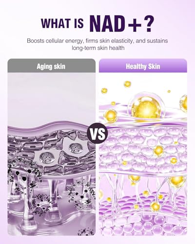 Image of Retinol Peptides Serum for Face: Anti Aging Collagen NAD+ Hydration Serum for Wrinkles Fine Lines, Firming Face Neck Skin for Women Men Day Night