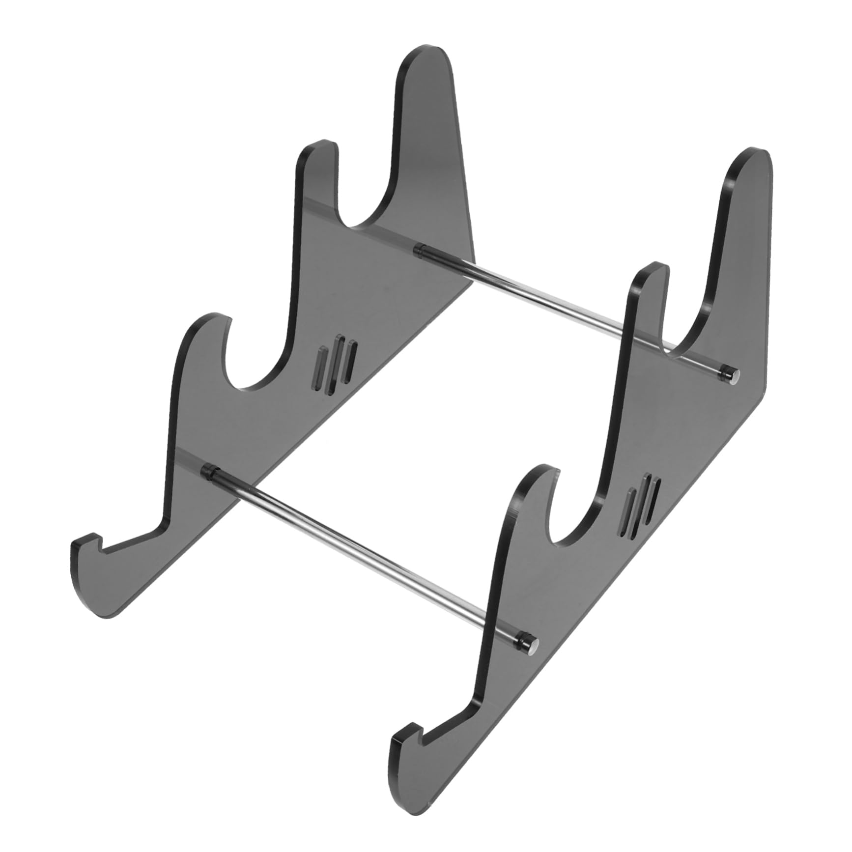 OSALADI Sturdy Acrylic Keyboard Stand 3-Tier Display Holder for Keyboard Space-Saving Design