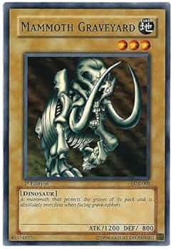 Amazon.co.jp: 遊戯王カード アジア版 Mammoth Graveyard(マンモスの