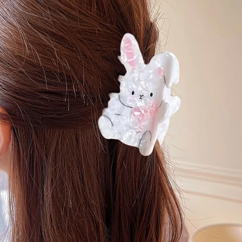 Pinzas para cabello con diseño de conejo Bunny miniatura 5
