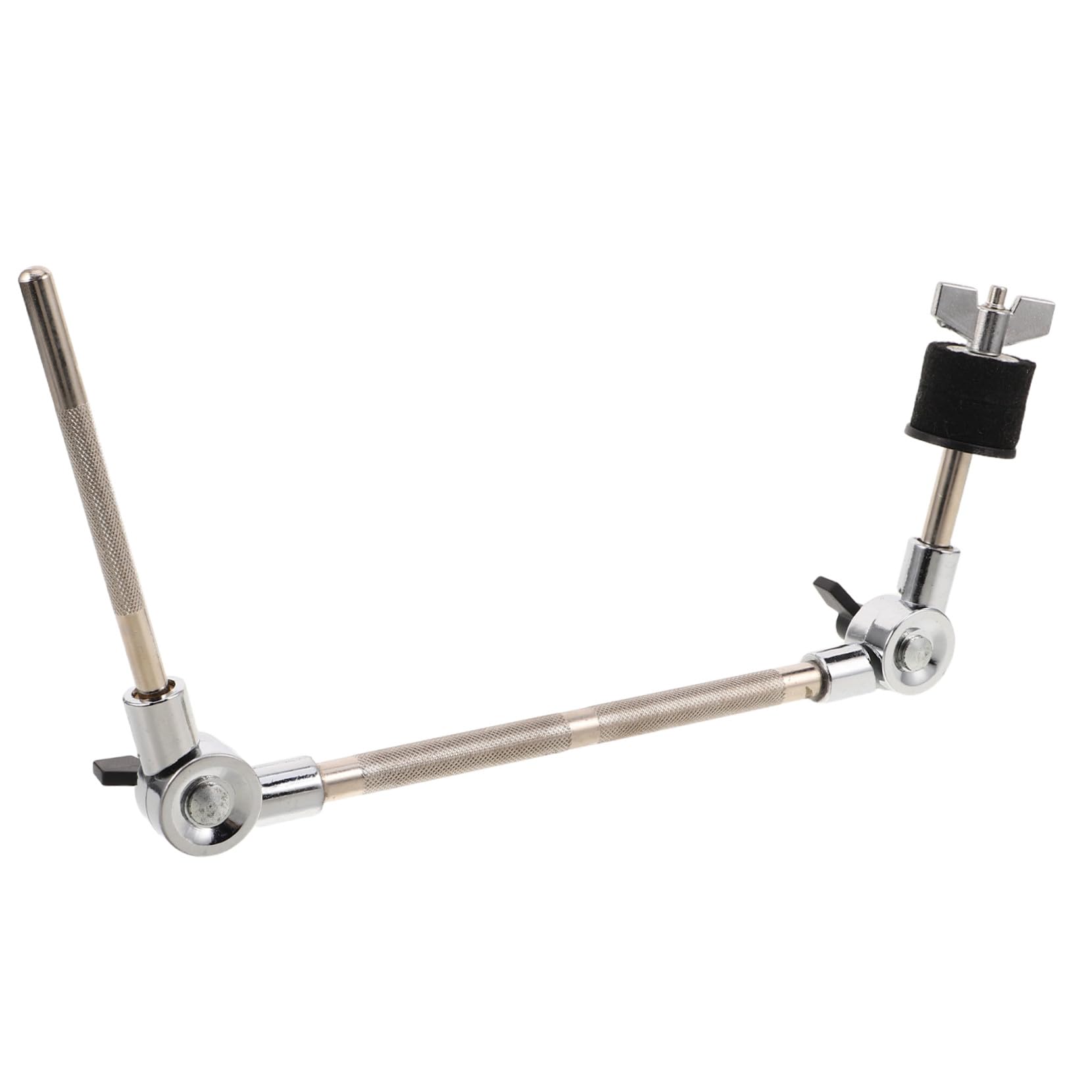 Attacco per Impilatore di Piatti Morsetto per Campanacci Resistente Braccio per Rack per Batteria Supporto per Percussioni Multiuso Montaggio per Hardware per Batteria