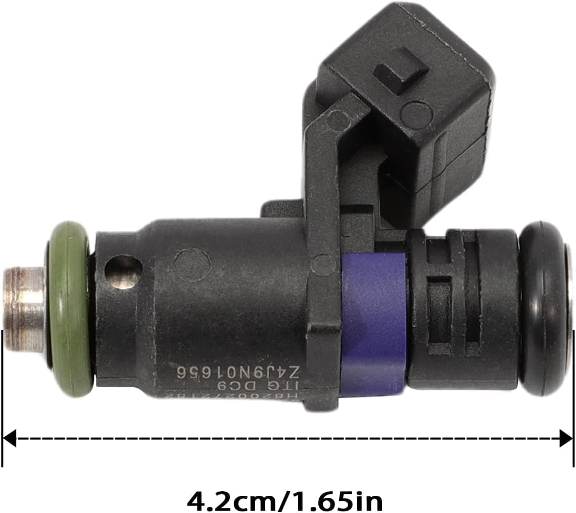 8200511099 DawlQawwi ​Juego de 4 inyectores de alto rendimiento para Megane Sport & Laguna II (2004-2007) Compatibilidad F4R 774 / F4Rt 774 - Códigos OE: 8200511099;8200272182;8207070707. 023399 19