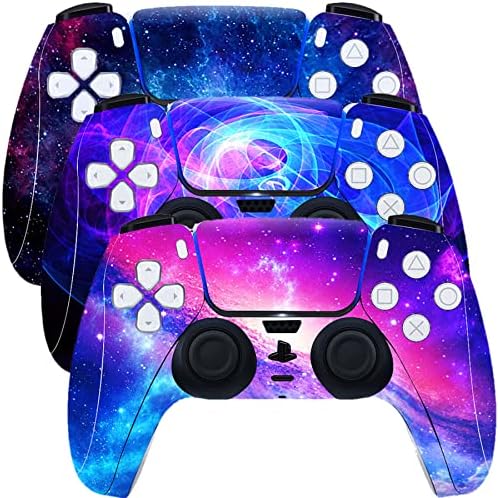 Skin for Ps5 Controller, 3pcs Whole Body Vinyl Decal Cover Sticke...