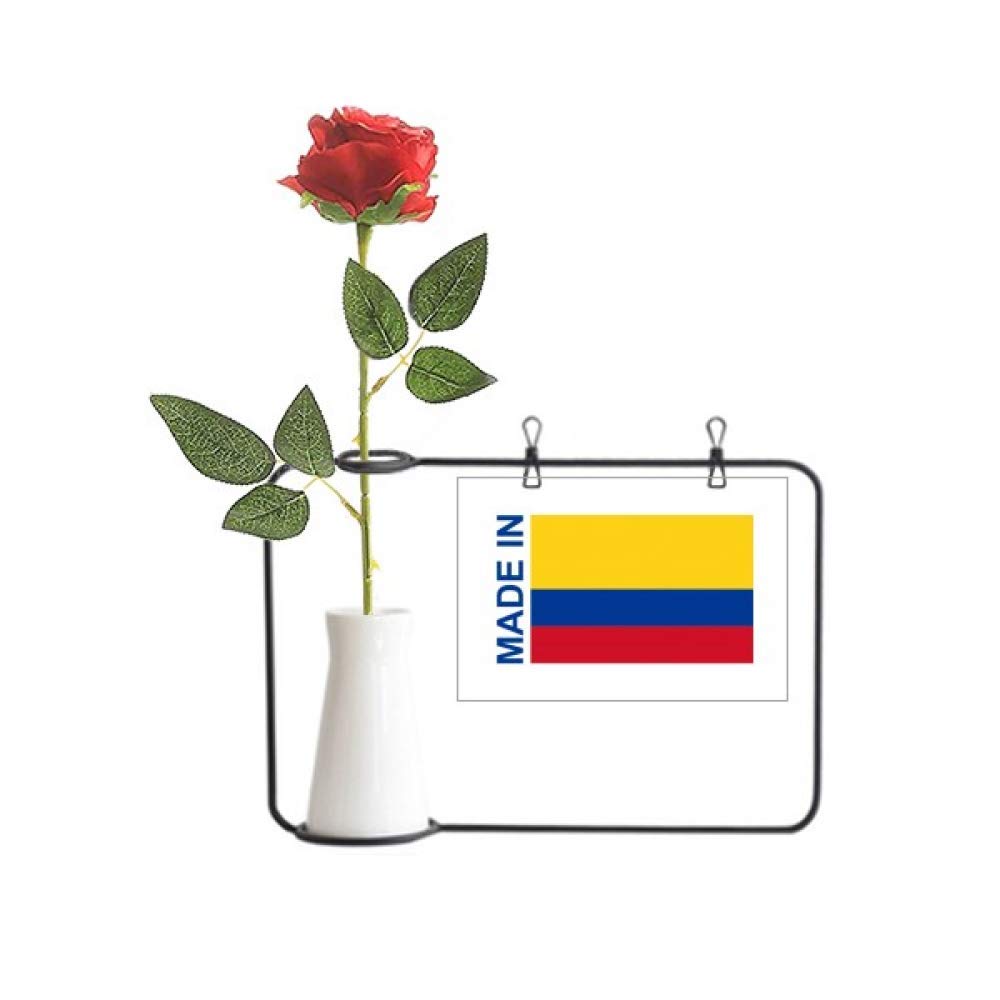 Fleurs artificielles Colombie Country Love vase suspendu bouteille décoration intérieur