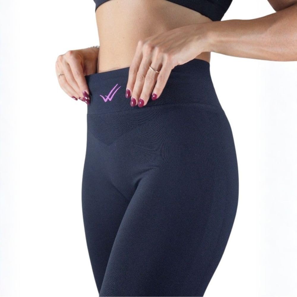 Leggings Sportivo Anticellulite con Filato Emana Fir, Effetto Push Up, Made in Italy
