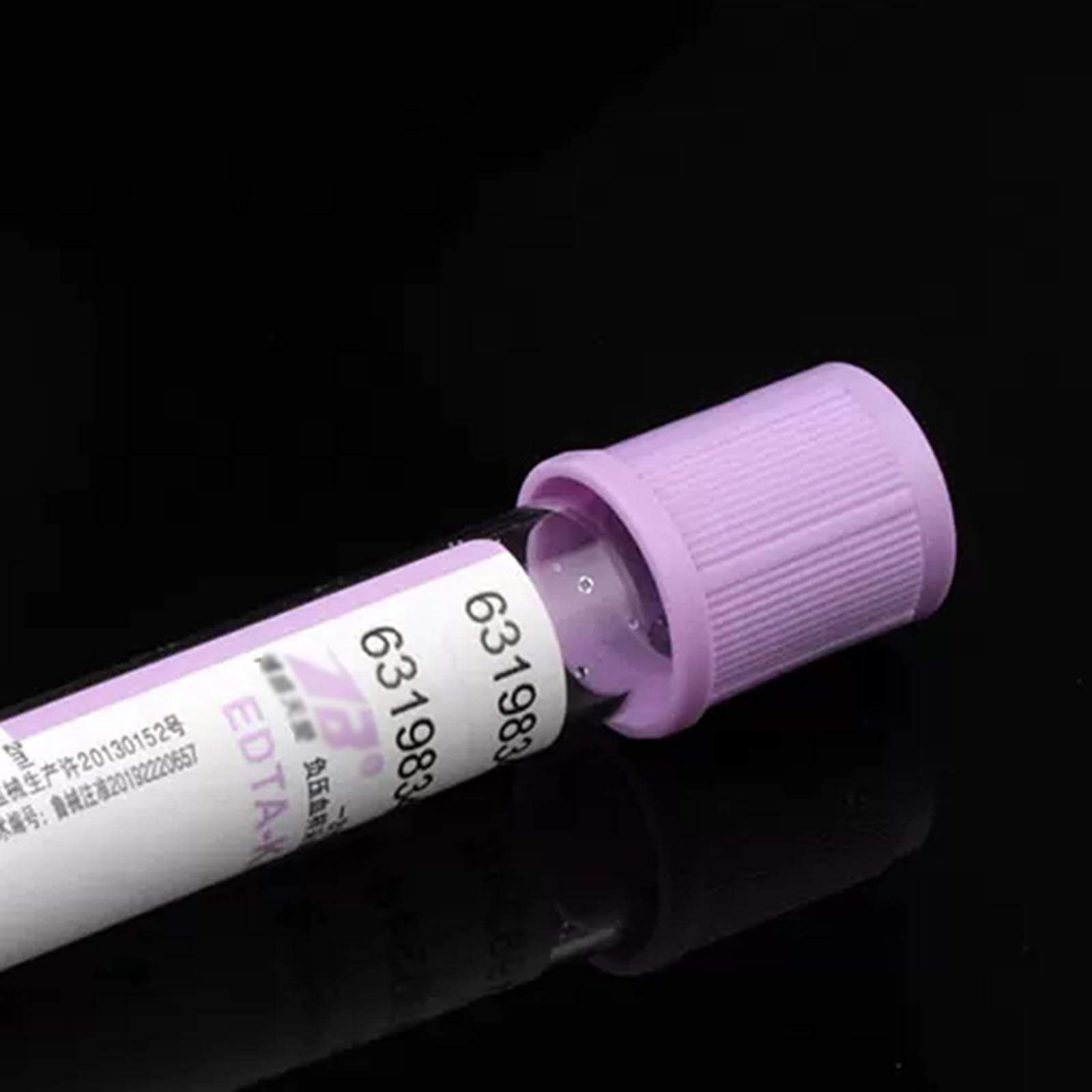 Próżniowe probówki do pobierania krwi, 100 szt. 10 ml szklanych probówek przeciwzakrzepowych z zakrętką, rurki do wirówki podciśnieniowej do testów laboratoryjnych