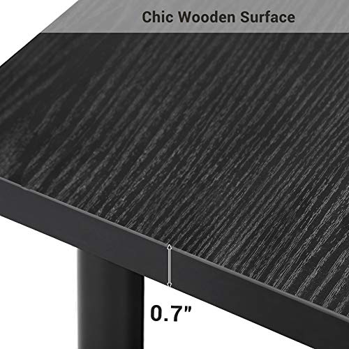 Vasagle Industrial Under Desk Printer Stand, 2-Tier Mobile Machine Cart With Shelf, Heavy Duty Storage Rack For Office And Home, Black Uops02B #TOP5