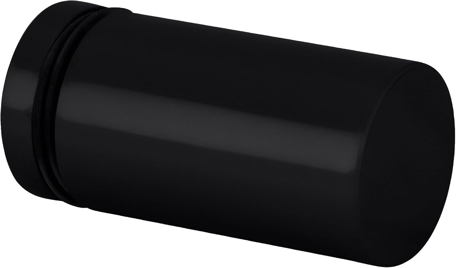 CRL SDK212MBL Matte Black Cylinder Style SingleSided Shower Door Knob