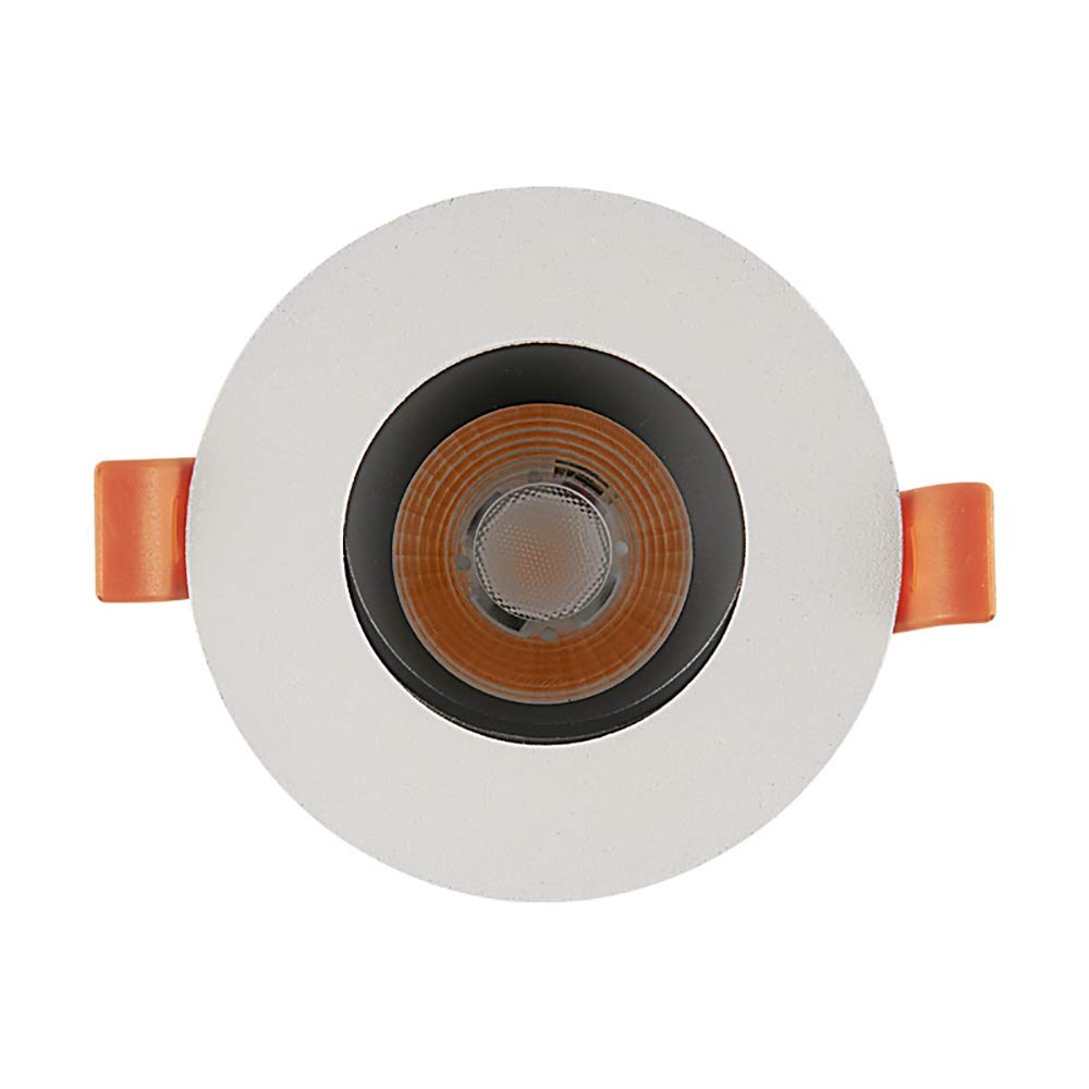 BHGFYXBS Recessed Led Spotlight Cob Light Source Chip Embedded Anti-Glare Ceiling Spotlight 10W Restaurant Hotel Lighting Adjustable Beam Angle In One Direction Ted,Beamangle20°