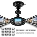 Dash Cam Driving Recorder, Delabest Full HD 1080P Mini Car Camcorder with Wide Angle Lens, 8G SD Card Include, Loop Recording, G-Sensor, Motion Detection and Night Vision