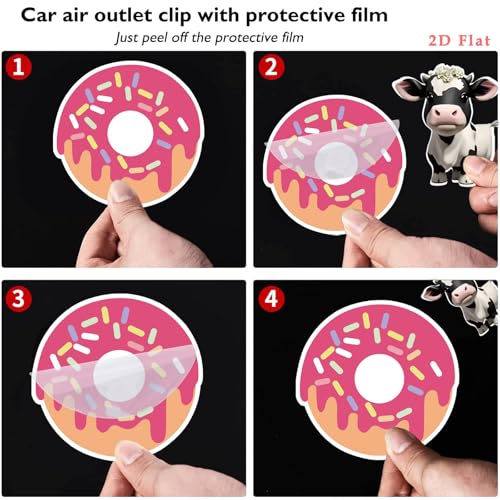 Image of Cute Car Air Freshener Clips Bee Car Vent Clip Bee Cars Scents Cologne Air Conditioner Clip Auto Vent Interior Decoration Cars Accessories Bees Loves Gifts for Women Men