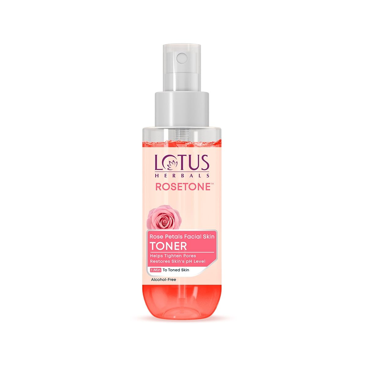 Lotus Herbals Rosetone Rose Petals Facial Skin Toner | 100 ml