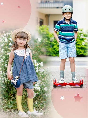 6 Pairs Girls Slouch Boots Socks Girls Scrunch Stacked Socks for Kids2