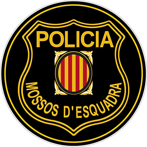 Alfombrilla, Mouse Pad Mossos d'Esquadra ø 20 cm.