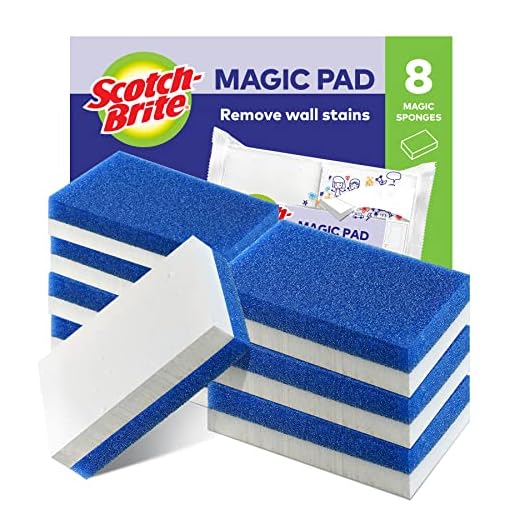 Scotch-Brite Magic Pad Laminat, 8 stycken