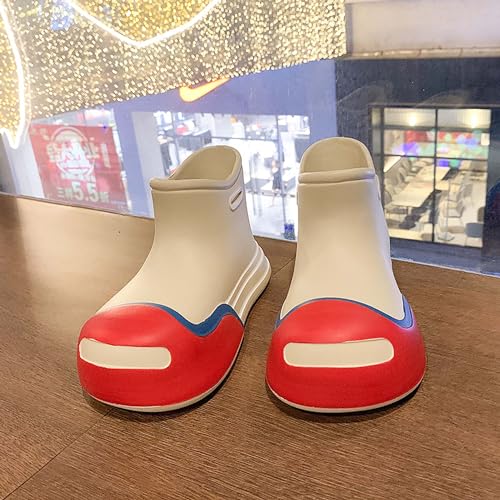 Kids Rain Boots for Boys Girls, EVA Boots, Mid-calf rain boots Lightweight Mud Shoes for Water Beach Outdoor Playing (Little Kid)2