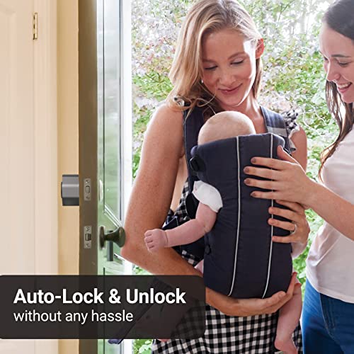 Bosma Aegis Smart Door Lock W/Wifi Gateway, Auto-Unlock & Auto-Lock, Remote Control, App-Less Guest Access, Break-In Detection, Works With Alexa & Google, Fits Your Existing Single-Cylinder Deadbolt #TOP3
