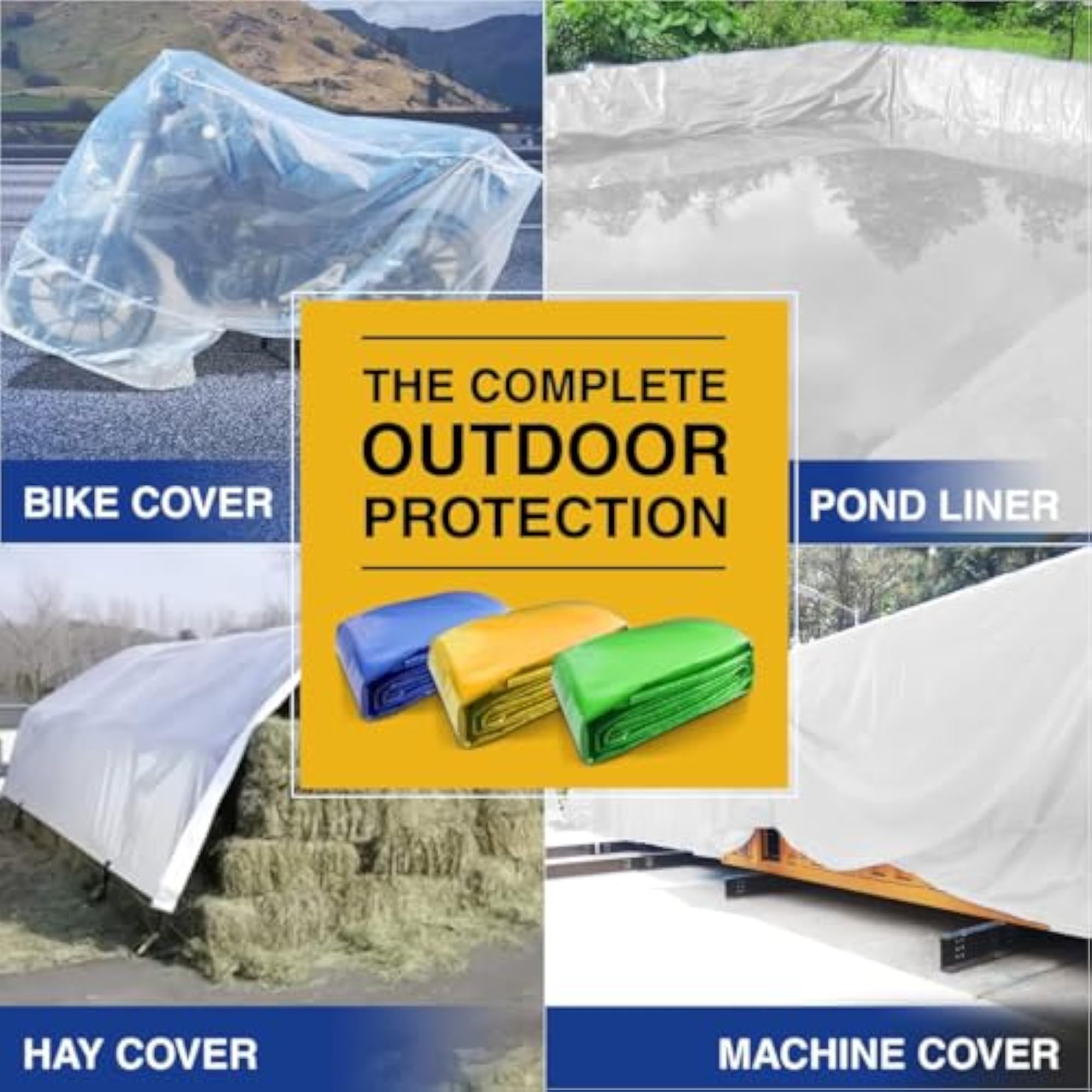 9FT X 120 GSM Tarpaulin Tirpal