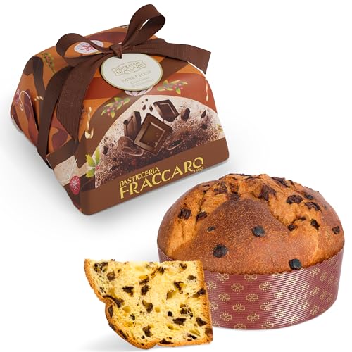 Panettone Artigianale al Cioccolato 750 gr Pasticceria Fraccaro 1932 -