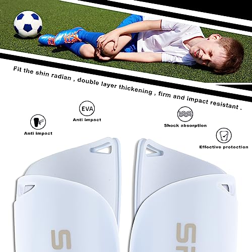 Abeillo Set di 1 paio di parastinchi da calcio per...