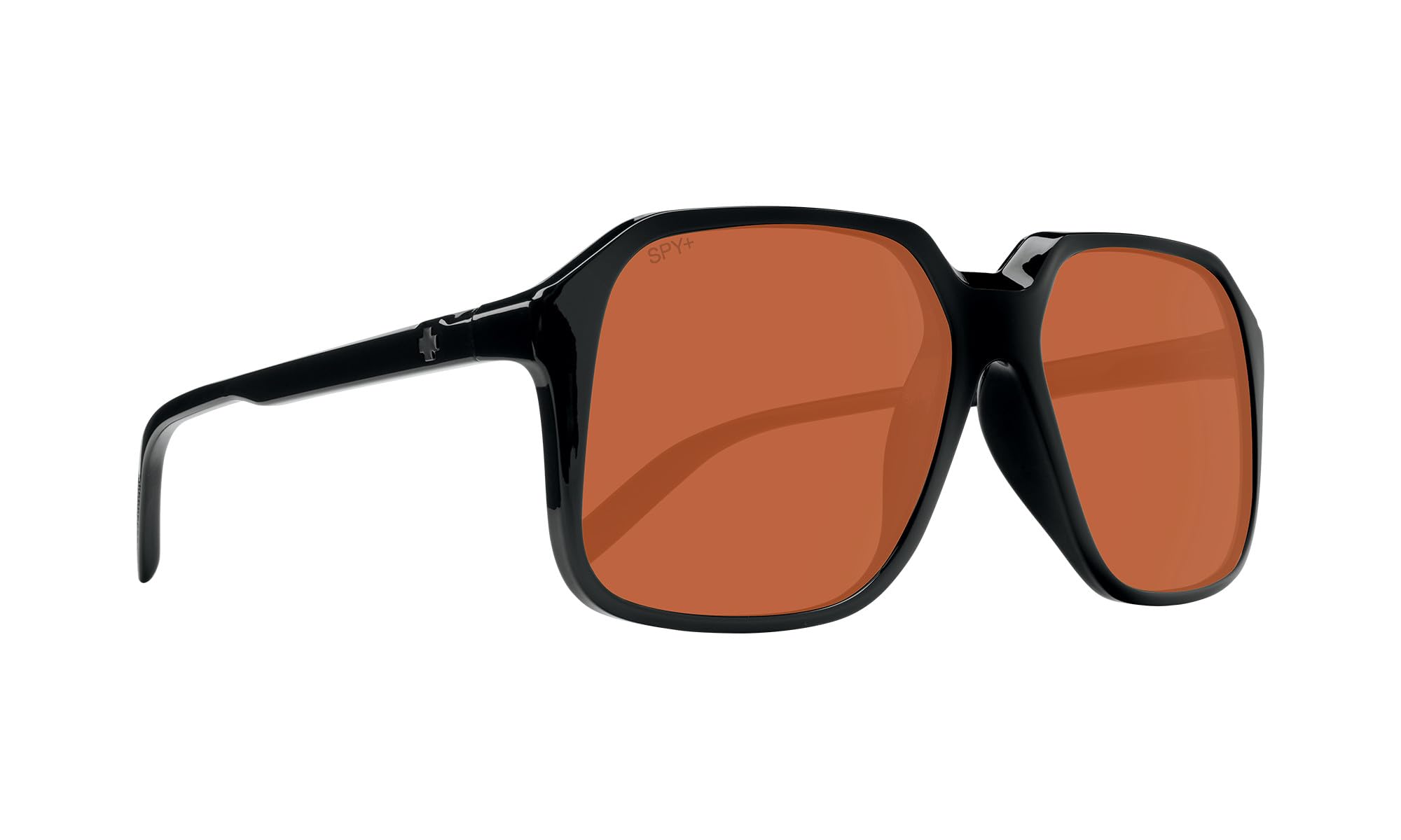 SPY Optic Hot Spot Rectangular Aviator Sunglasses Color and Contrast Enhancing Lenses