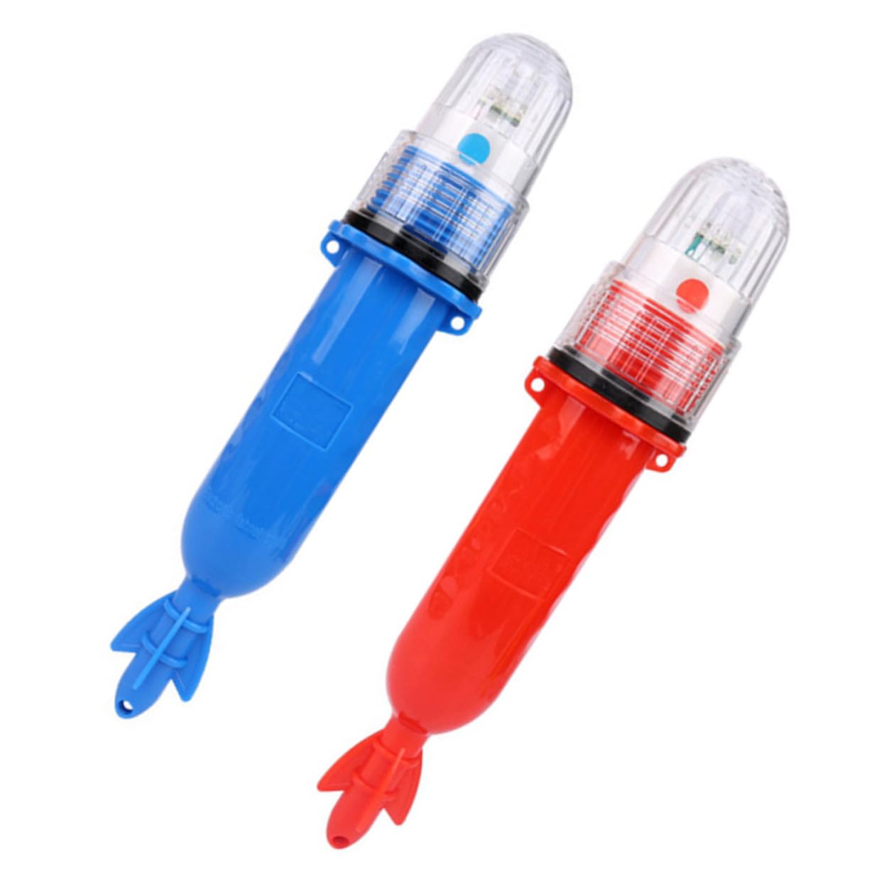 POPETPOP 2Pcs LED Fishing Light High Powered Fish Attracting Lamp for Night Fishing Underwater Light No Battery Included for Freshwater