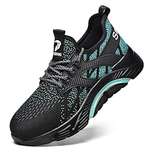 Veiligheidsschoenen Heren Dames Werkschoenen Lichtgewicht Stalen Neus Schoenen Ademend Beschermende Sportschoenen Anti…