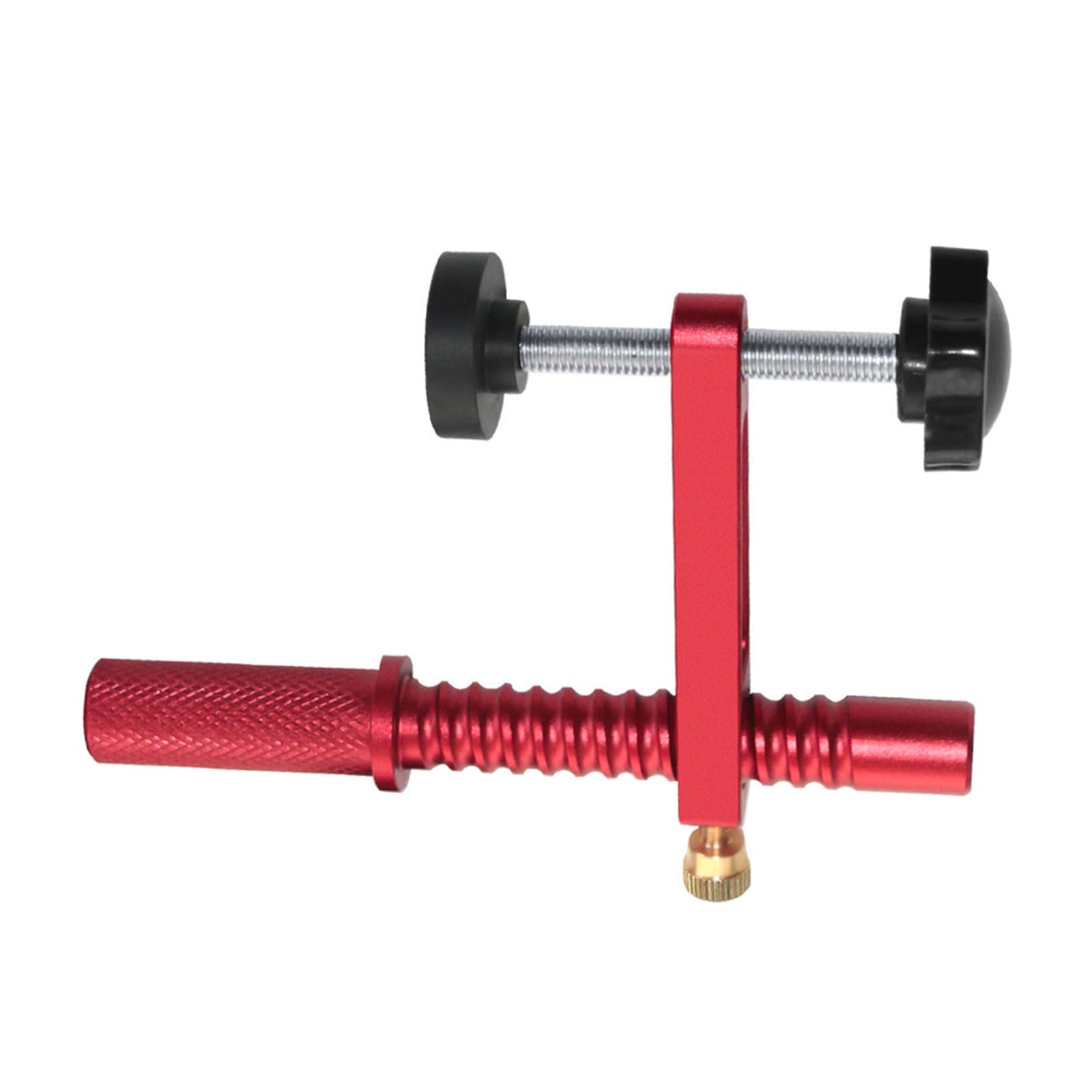 Msioytog 20Mm Red Aluminum Dog Clamps Quick Acting Hold Down, 19Mm / 20Mm Holes Hold Down Clamps For Woodworking Table Workbench Accessories Tool
