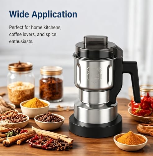 Nhsuzart 200W Electric Coffee Grinder 200ml Capacity, Grain mills - 5