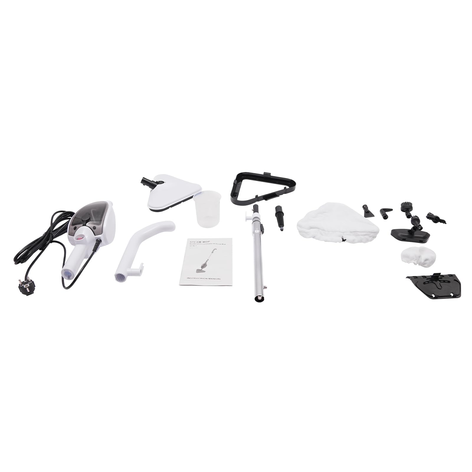 Dampfreiniger Handgerät Steam Boden Dampfreiniger Dampfmop 1300W 230°F Heißdampf Kabellos Bodenreiniger Für Hartböden Fliesen Laminat Marmor Haushalt