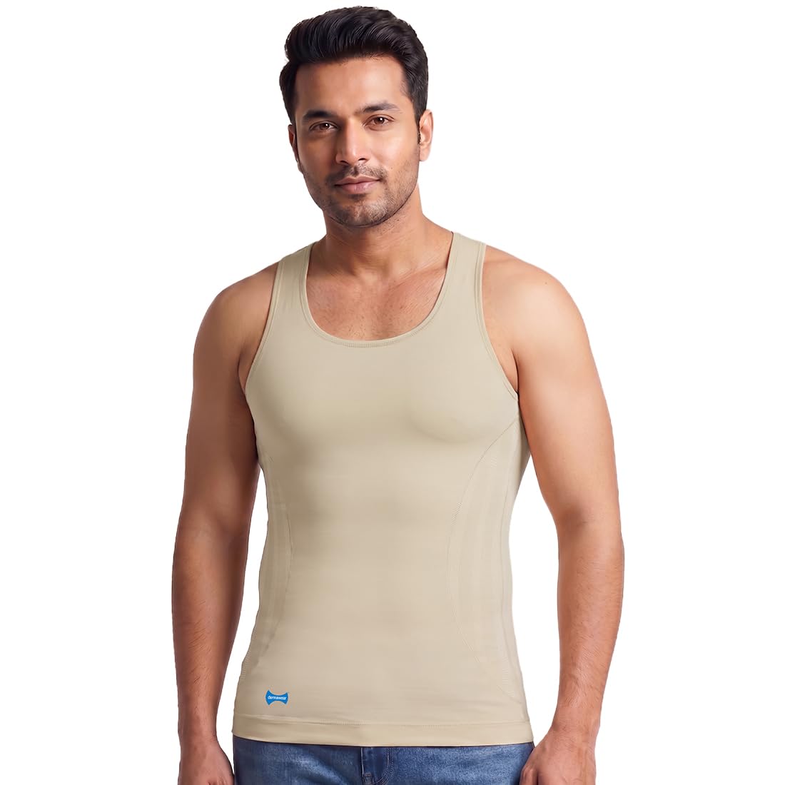 Men Mild Compression Shapewear Vest Zenrik Everyday for Abdomen and Chest-image-21
