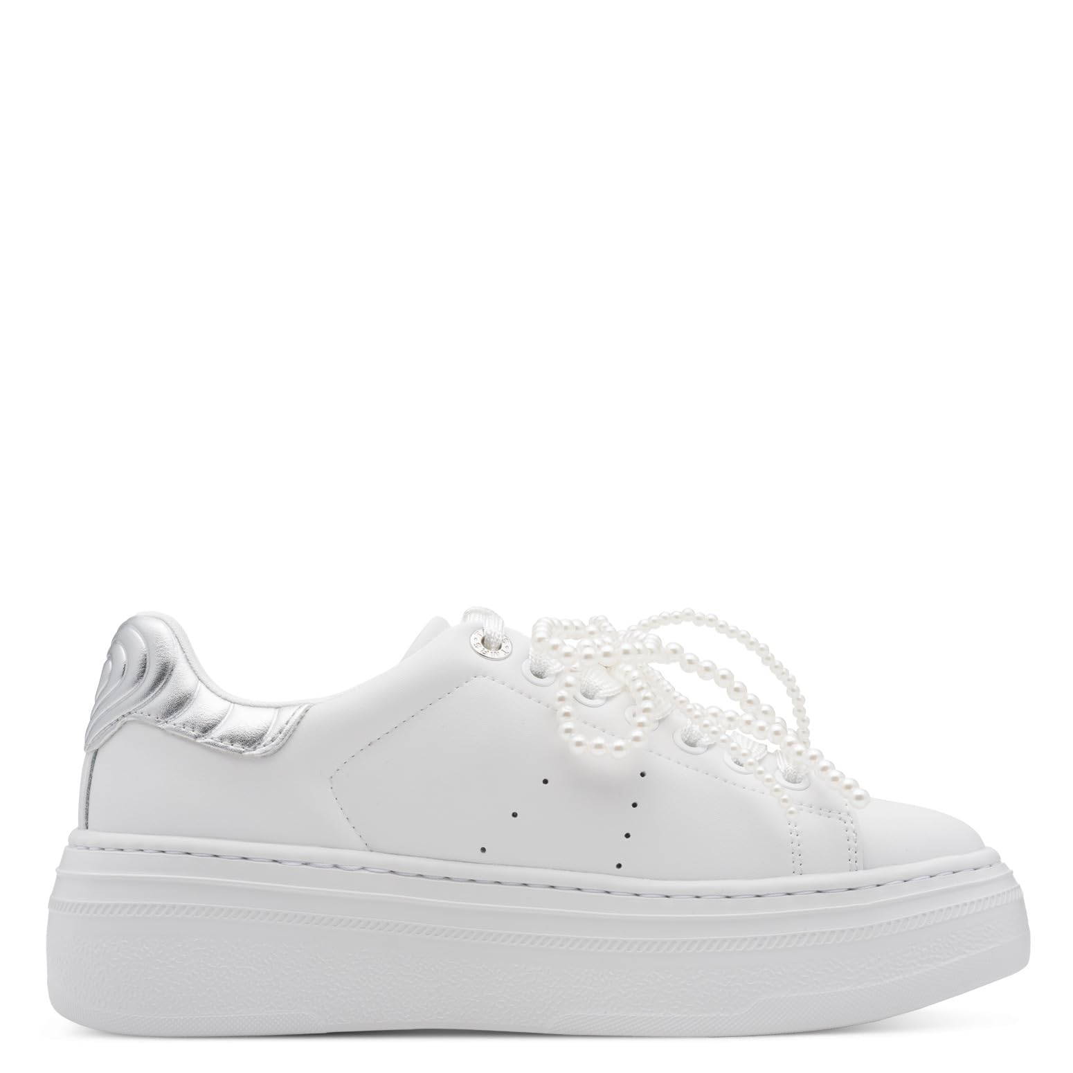 Tamaris Sneaker Materialmix Leder/Textil/Synthetik
