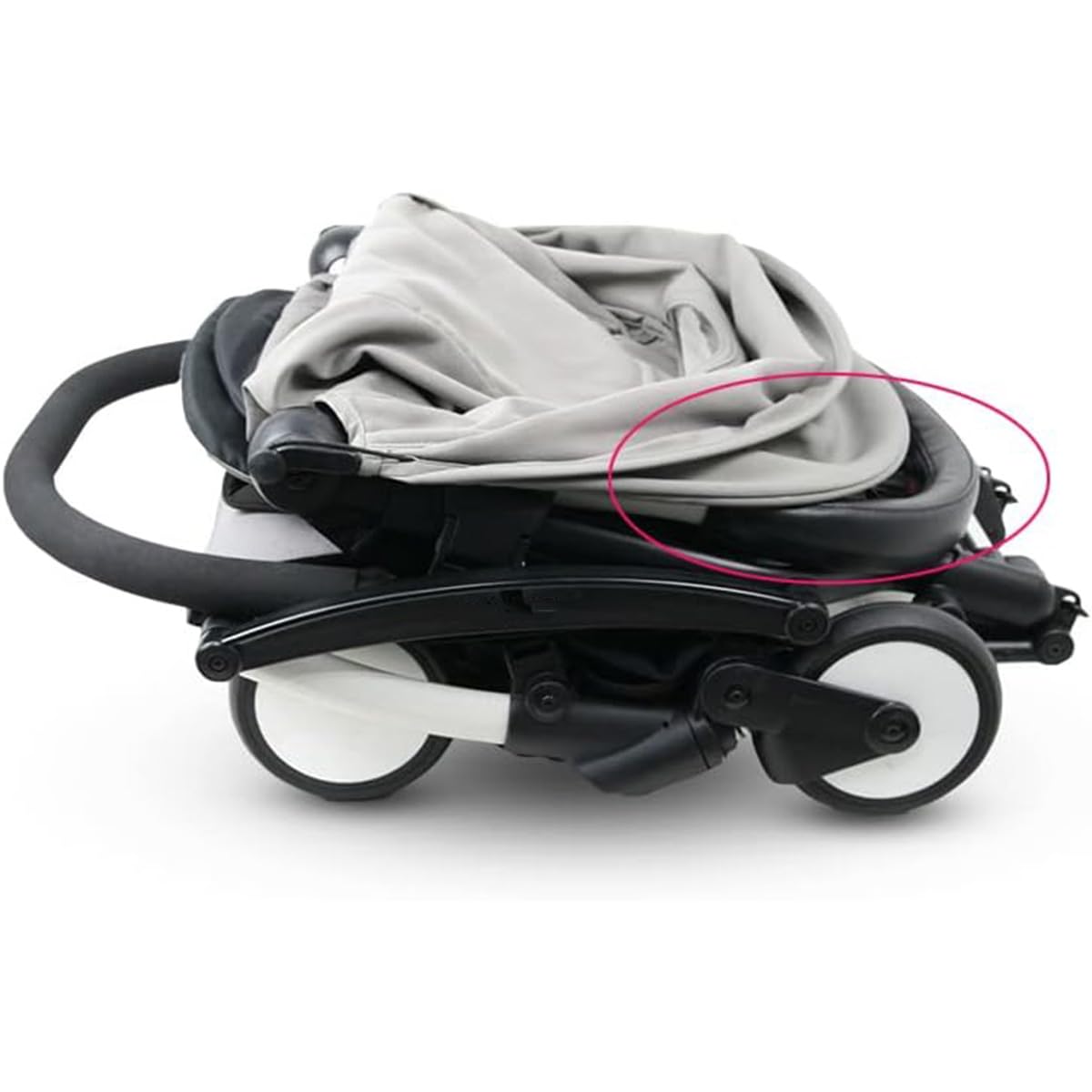 Buggy Sicherheitsbügel Kompatibel mit YOYO2 Kinderwagen, Buggys Zubehör, Halterung für mehr Sicherheit auf Reisen, Design mit einstellbarem Winkel, Polyester oxford