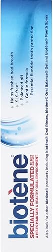 Miniatura 8 de Biotene - Pasta de dientes con flúor de boca seca, menta fresca, original, 4.3 onzas (paquete de 2)