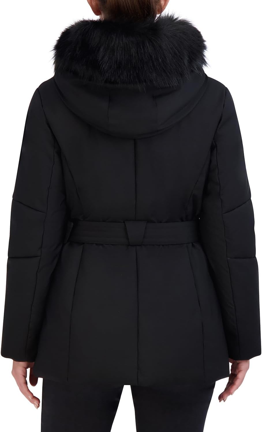 Cole Haan Women's Cold Weather Water Resistant Stretch Twill Coat - Image 3