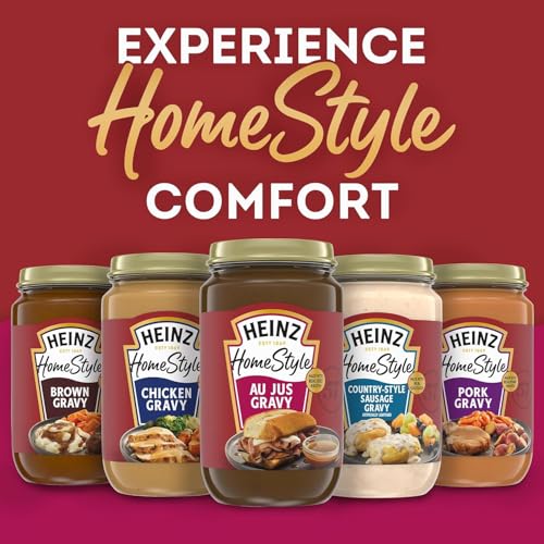 Image of Heinz Homestyle Gravy Variety Pack 12Oz - Au Jus, Mushroom & Classic Chicken (1ea.) (Variety Pack)