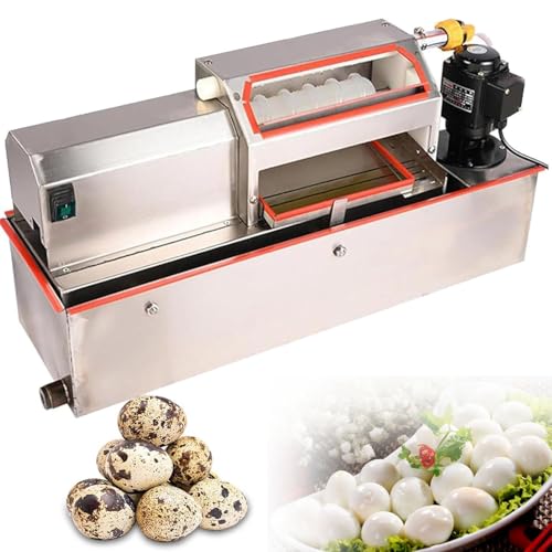 Peladora de huevos de codorniz que reduce 90% de daños y procesa 35 kg/h 2