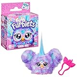 Furby Furblets Groo-Vee Mini Electronic Plush Toy, Purple and Blue - Image 3