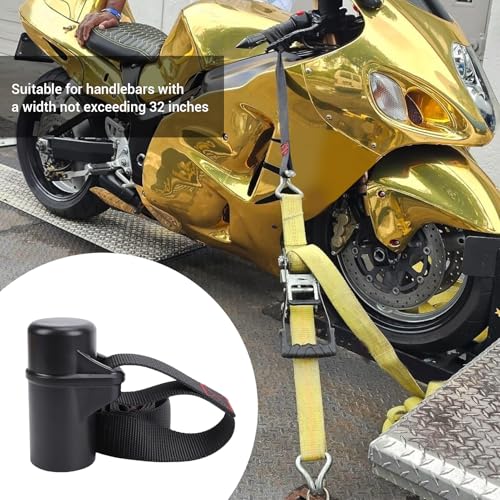 Correas para manillar de moto Tyenaza de 32 pulgadas para fijar firmemente en remolques 4