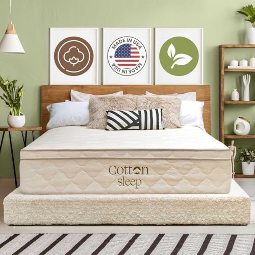 100% Organic Cotton & Latex Mattress (Queen)