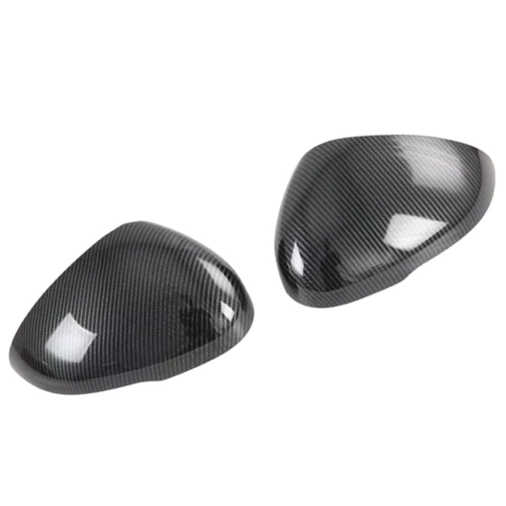 Riloer Side View Mirror Cover, 1 Pair Car Rearview Mirror Cover Cap, Rearview Mirror Cover Housing Trim Cover Compatible with Kia K5 2021-2023 (Carbon