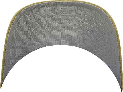 Flexfit Unisex Wooly Combed Baseballkappe, Youth, Curry – Ansicht 5