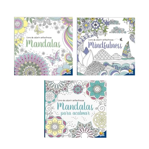 Arteterapia Mandalas | Kit 3 Livros | Editora TODOLIVRO