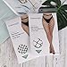 Charmnight Womens High Waist Tights Fishnet Stockings Thigh High Pantyhose 2 Pair(1)