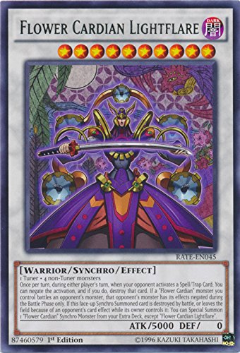 Yu-Gi-Oh! - Flower Cardian Lightflare - RATE-EN045 - Rare - 1st Edition
